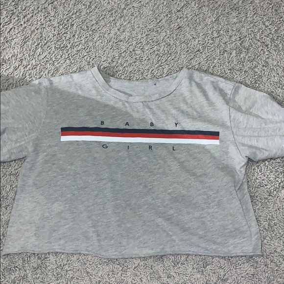 A Grey Crop top. - Picture 1 of 1